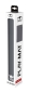 Preview: Ultimate Guard Spielmatte Monochrome Grau 61 x 35 cm